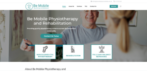 physiotherapy website design