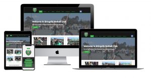 sports club web design