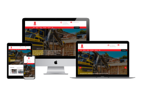 construction website design