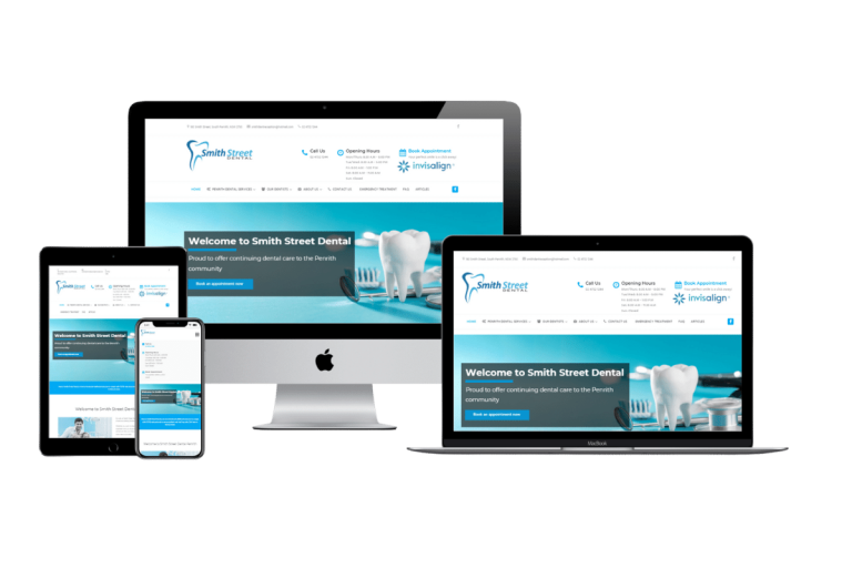 dentist website design