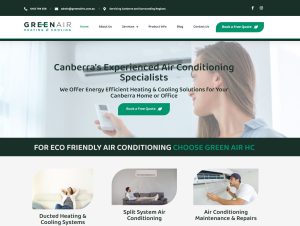 green air home page post redesign
